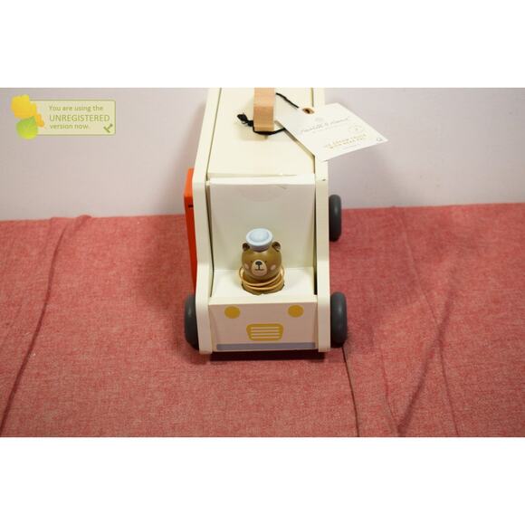 Hearth & Hand with Magnolia Toy Ice Cream Truck with Bear Pal - Picture 2 of 8